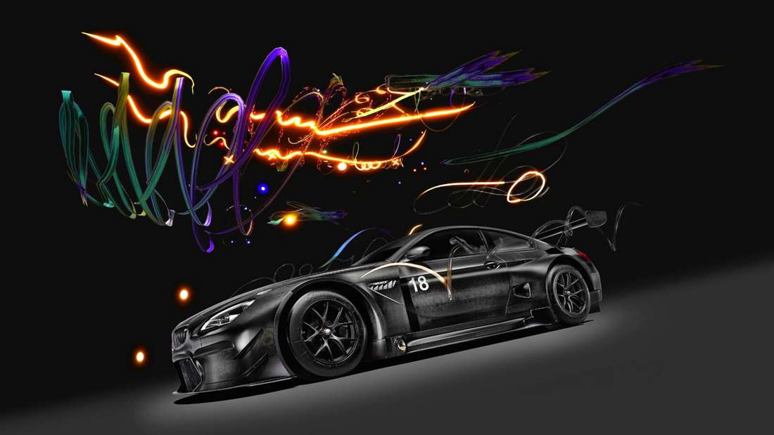 Art Cars N°18 – BMW M6 GT3 by Cao Fei.